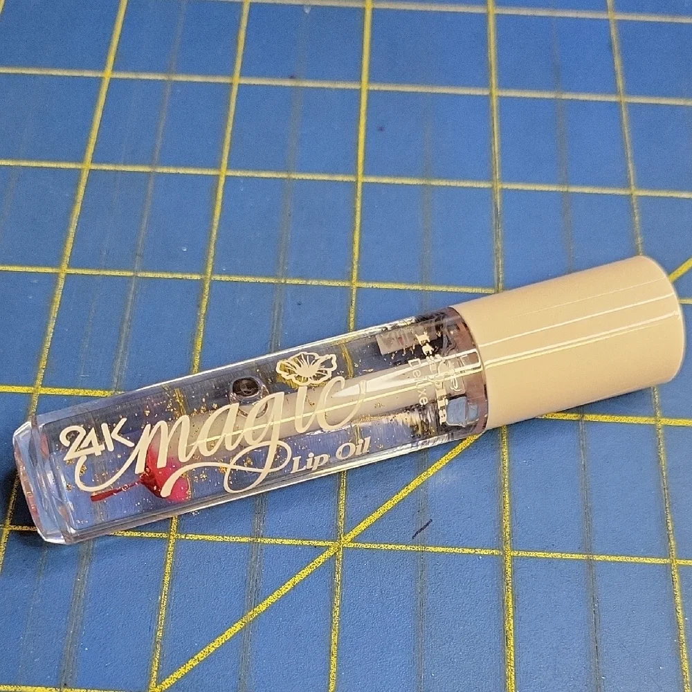 Set of 2 - 24K Gold Italia Deluxe Magic Lip Oil 4ml New